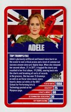 ADELE 2020 Top Trumps National Treasures Game Card Laurie Blue Adkins* picture