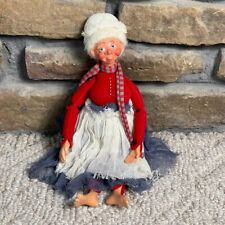 Kasma Doll Vintage Shelf Sitter Busty Rosy Cheeks Old Lady 14