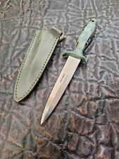 Vintage Explorer Survival 21-039 Japan CAMO Boot Knife 440 Stainless & SHEATH  picture
