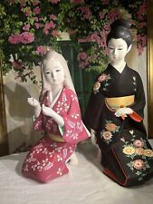 Vintage Japanese Hakata Geisha Doll In Kimono picture