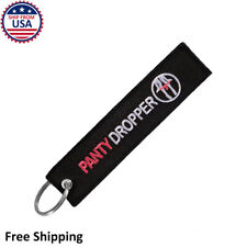 Panty Dropper Funny Men Cool Meme Black Car Racing Auto Motorcycle Key Chain Tag picture