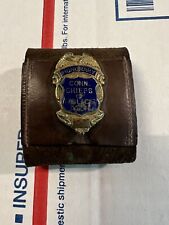 Vintage obsolete Honorary Connecticut Chief Of Police Association Badge picture
