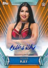 2019 WWE Topps Women's Division Autograph Orange Card Billie Kay #A-BK /50 picture