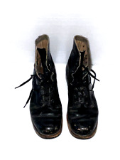 1964 VIETNAM WAR US MILITARY ISSUED LEATHER BILTRITE COMBAT BOOTS - PLEASE READ picture