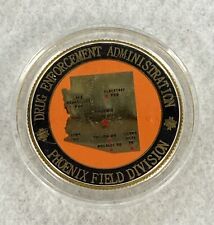 DOJ DEA Phoenix Arizona Field Division  Challenge Coin / Partners Reverse picture