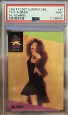 1991 Pro Set Superstars Musicards Tina Turner PSA 9 Low Pop picture