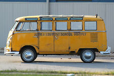 1964 Volkswagen VW 21 Window School Bus Color 11