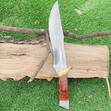 18'' UM CUSTOM HANDMADE HUNTING BOWIE KNIFE WITH STEEL BUCKLE  picture