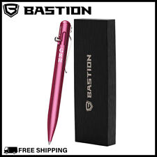 BASTION BOLT ACTION PERSONALIZED PEN Customized Engraved Aluminum Pink Gift Pens picture