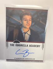 Umbrella Academy 2024 Expansion Series 2 Autograph Card Cameron Brodeur picture