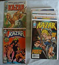 Marvel Super Heroes #19 (1969) Ka-Zar #1 (1981) Ka-Zar #1-15 (1997), Marvel picture