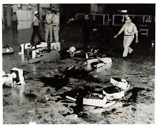1972 Press Photo Tel Aviv Japanese Terrorist Attack 26 Killed Lod Airport kg picture