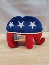 Patriotic Pride Plush Republican Party National Committe Official Desk USA Tags picture