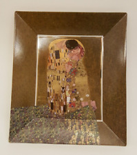 Goebel Gustav Klimt 'The Kiss' porcelain hanging plate wall hanging 047/1500 picture