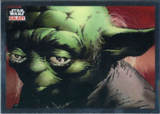 2023 Topps Chrome Star Wars Galaxy #2 Wise Yoda picture