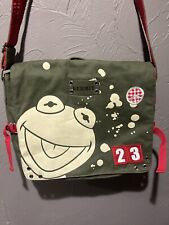 Muppets Kermit The Frog Messenger Bag Peace 23 Canvas - Travel - Crossbody picture