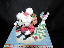Sugar & Mice Figurine Statue Skiing Mouse PSX Design Papel Giftware New Boxed  picture