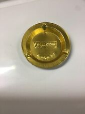 Vint White Castle Restaurant  1980’s Aluminum Ash Tray New Old Stock 3.5” Round picture