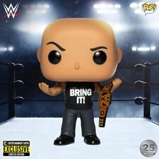 FUNKO • WWE • The Rock w/Championship Belt • EE Exclusive • w/pro • Ships Free picture