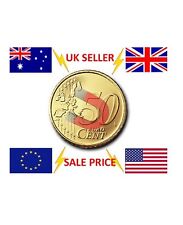 STRONG MAGNETIC EURO 50 CENT MAGIC TRICK COIN / 50c Euro Magnetic Coin picture