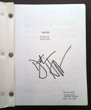Rain Man: 159 Page 2nd Draft Script (04/14/1988) & Dustin Hoffman Plaque, Signed picture