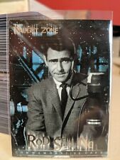 Twilight Zone Premiere Edition Rod Serling Commemorative Insert Card C-1 NM 1999 picture