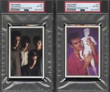 1985 PANINI SMASH HITS COLLECTION #47 THE SMITHS #48 MORRISSEY PSA 6 ROOKIE SET picture
