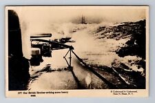 RPPC-Our British Brother Striking Some Heavy Seas, Antique, Vintage Postcard picture