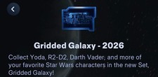 TOPPS STAR WARS CARD TRADER GRIDDED GALAXY SR/R/UC 42 CARD SET(NO EVENT) picture