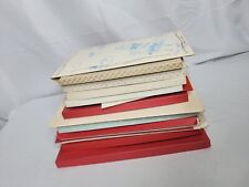 Vintage Greeting Cards Used Love Romantic Christmas Oversized Lot 15+ picture