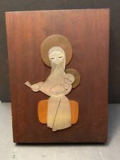 Mid-Century Modernist Mary and Child 