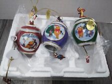 Winnie The Pooh Ornaments Set The Bradford Editions 4th Issue Bell Collection picture