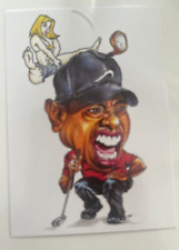TIGER WOODS Golf Crazy Caricatures Base #23 picture