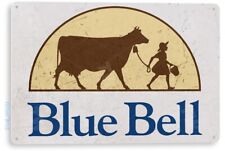 TIN SIGN BlueBell Ice Cream Metal Wall Décor Shop Parlor Store Bar A820 picture