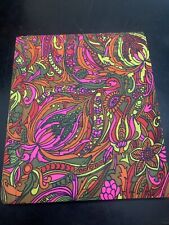 Vintage 1960’s/70's Retro Psychedelic Self Adhesive Photo Album - Made in Japan picture