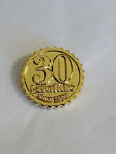 Laserfiche 30 Year Anniversary Lapel Pin Business Software Development picture