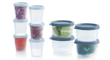 Tupperware SUPER SNACK 10-PIECE SET - Snack Cups And Mini Tuppers picture