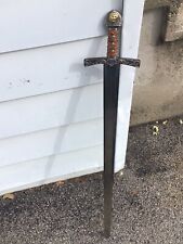Vintage Large Fantasy Sword 34in Blade RARE picture