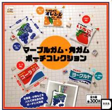 p4 Marble Gum Horn Gum Pouch All 5 variety set Gashapon toys picture