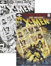 X-Men Legends #1 Art Adams Uncanny X-Men #141 Homage Exclusive Set Marvel 2022 picture