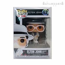 Funko Pop Rocks Elton John #62 Greatest Hits, with Box  Protector. New, Mint picture