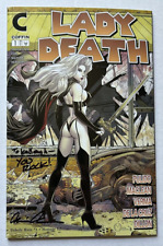 Lady Death: Unholy Ruin #1  Walking Dead Homage Edition Signed by Brian Pulido picture