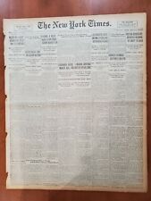 1921 FEBRUARY 10 NEW YORK TIMES -J.D. ROCKEFELLER'S INCOME $33,000,000 - NT 8119 picture