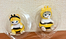Mofusand A set of 2 Cat Cute nyan Bee Nyan  interior mini Figure  New Japan picture