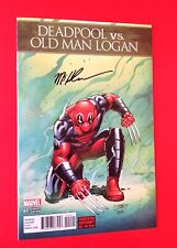 Deadpool VS Old Man Logan 4 2018 Variant Ron Lim Signed Mike Henderson Wolverine picture