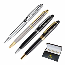 Personalized Pen, Elegant Engraved Pen. Luxury Customized Ballpoint Metal Pen picture