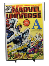The Official Handbook of the Marvel Universe #1 Marvel Comics 1983 VF+ 8.5 picture