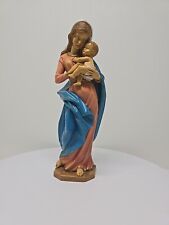 VINTAGE LADY MADONNA AND CHRIST CHILD CATHOLIC ITALY D14 picture
