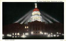 Vintage Postcard- STATE CAPITOL DOME, DENVER, CO. Early 1900s picture