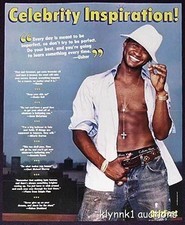 Usher POSTER Centerfold 135A Lindsay Lohan on the back picture